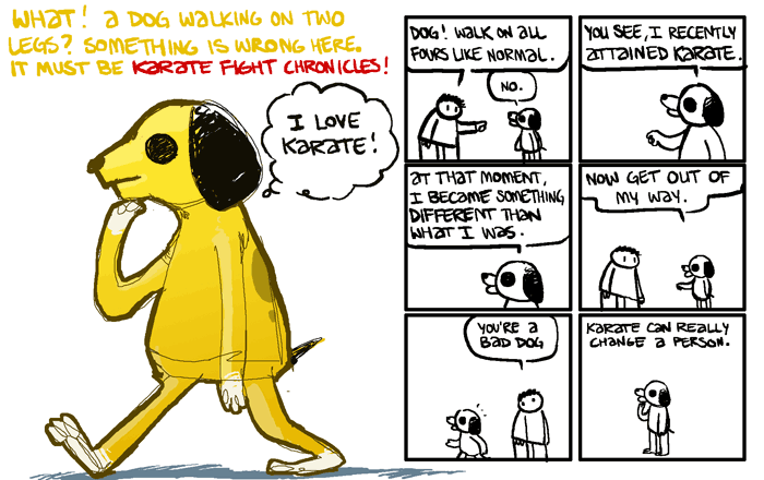 In a World of Karate, Nothing is as it Seems