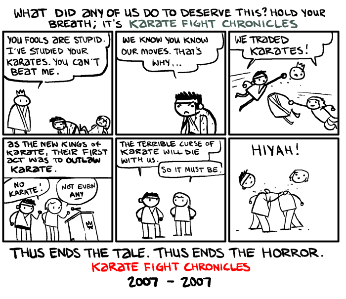 The End of Karate