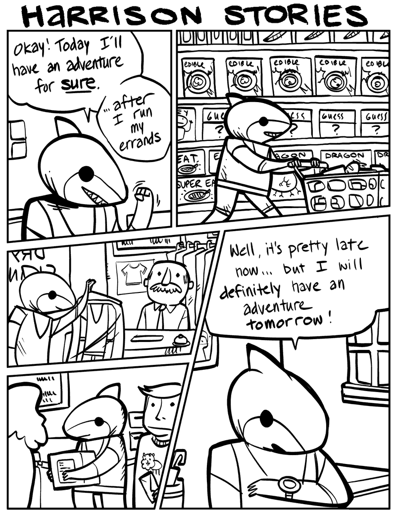 Harrison Stories: Plan for Adventure